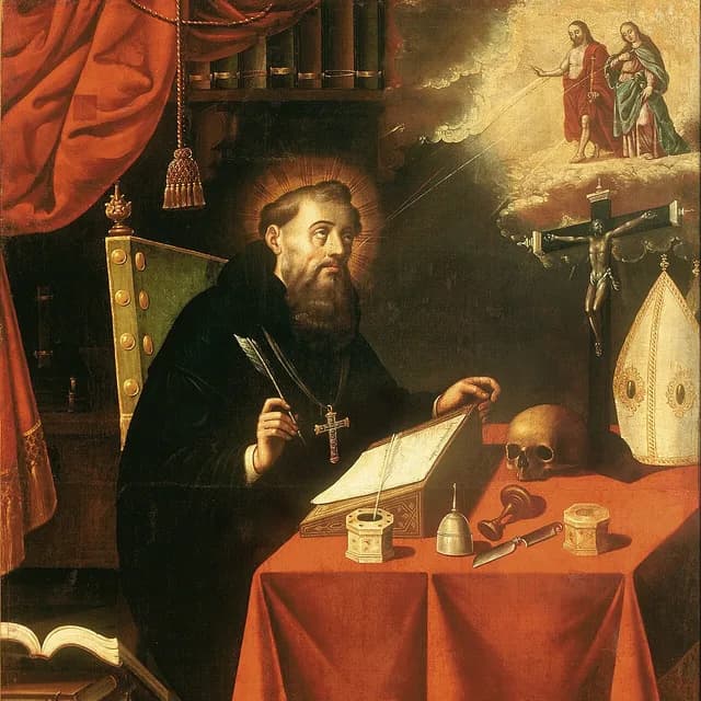 Retrato de Agustín de Hipona